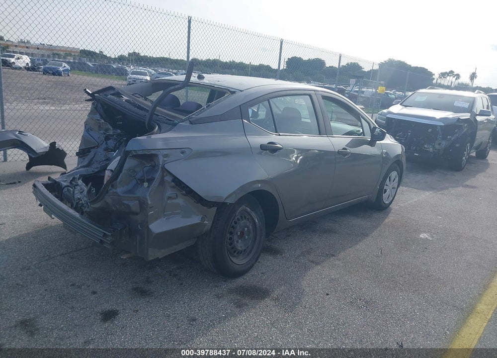 2020 NISSAN VERSA S XTRONIC CVT VIN: 3N1CN8DV3LL803964