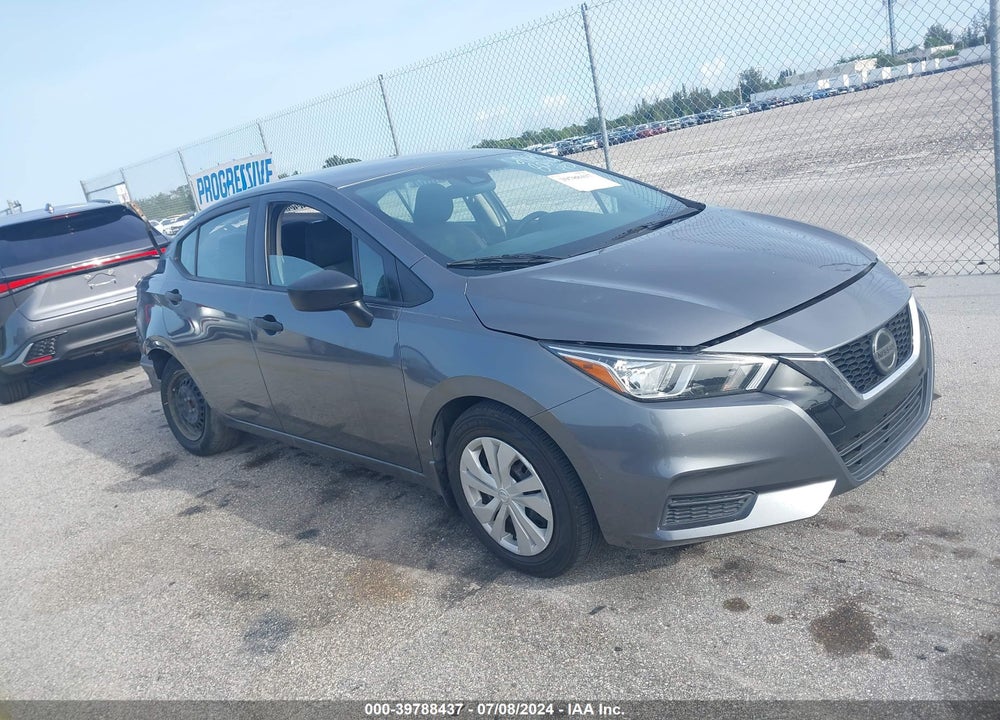 2020 NISSAN VERSA S XTRONIC CVT VIN: 3N1CN8DV3LL803964