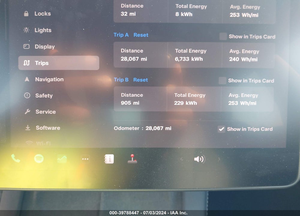 2022 TESLA MODEL 3 LONG RANGE DUAL MOTOR ALL-WHEEL DRIVE VIN: 5YJ3E1EB1NF180709
