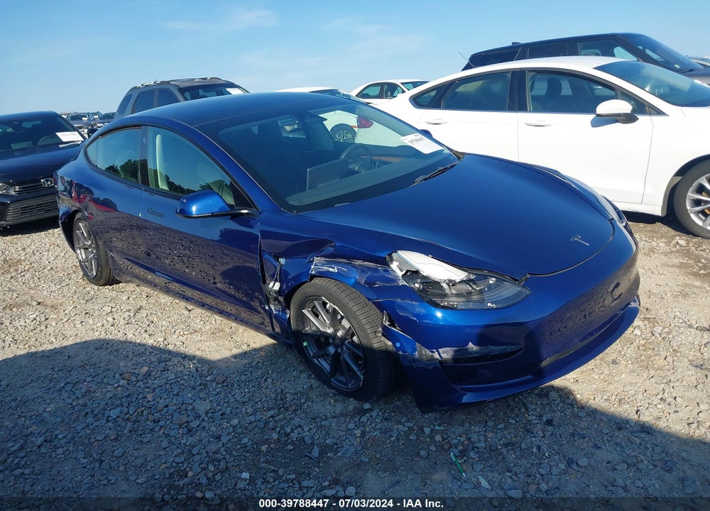 2022 TESLA MODEL 3 LONG RANGE DUAL MOTOR ALL-WHEEL DRIVE VIN: 5YJ3E1EB1NF180709