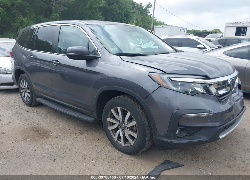 2021 HONDA PILOT AWD EX-L VIN: 5FNYF6H53MB054534