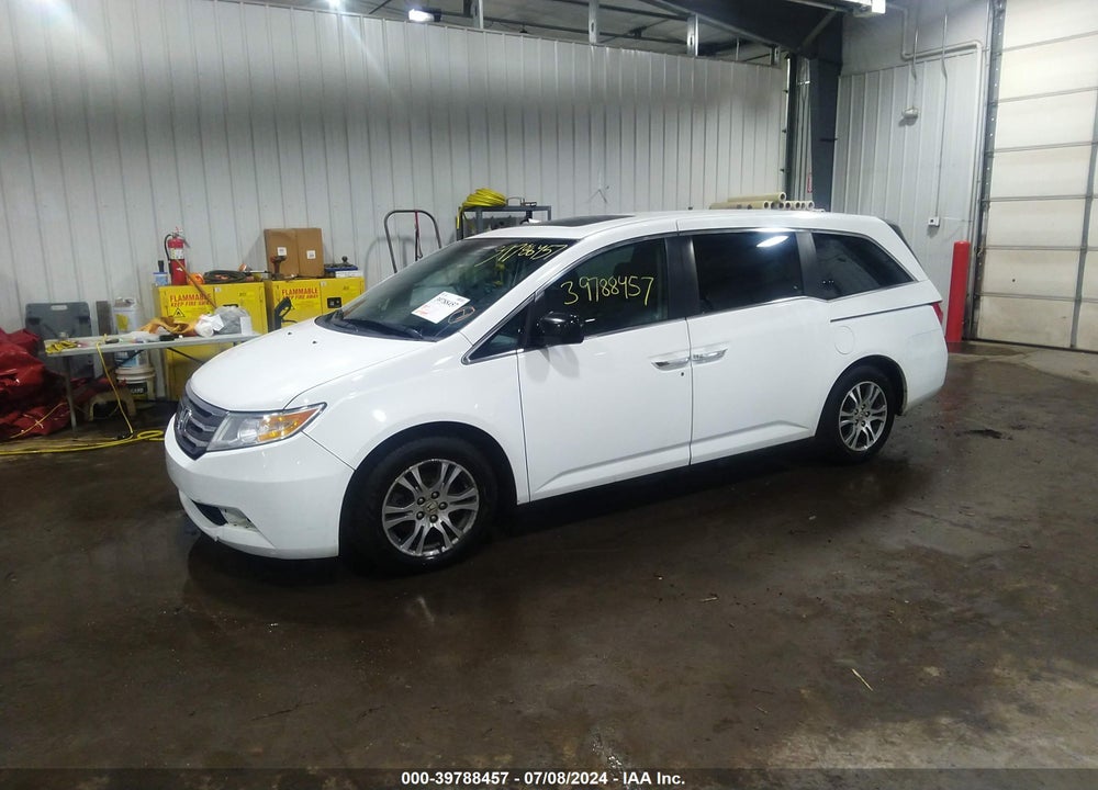 2012 HONDA ODYSSEY EX-L VIN: 5FNRL5H63CB126217