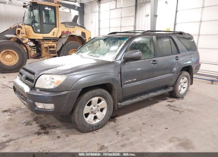 2005 TOYOTA 4RUNNER LIMITED V6 VIN: JTEBU17R658046900