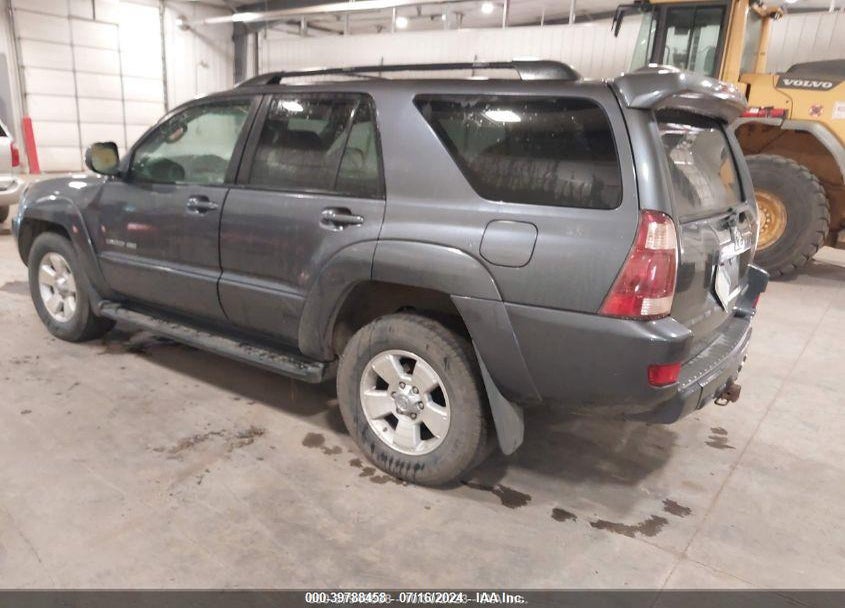 2005 TOYOTA 4RUNNER LIMITED V6 VIN: JTEBU17R658046900