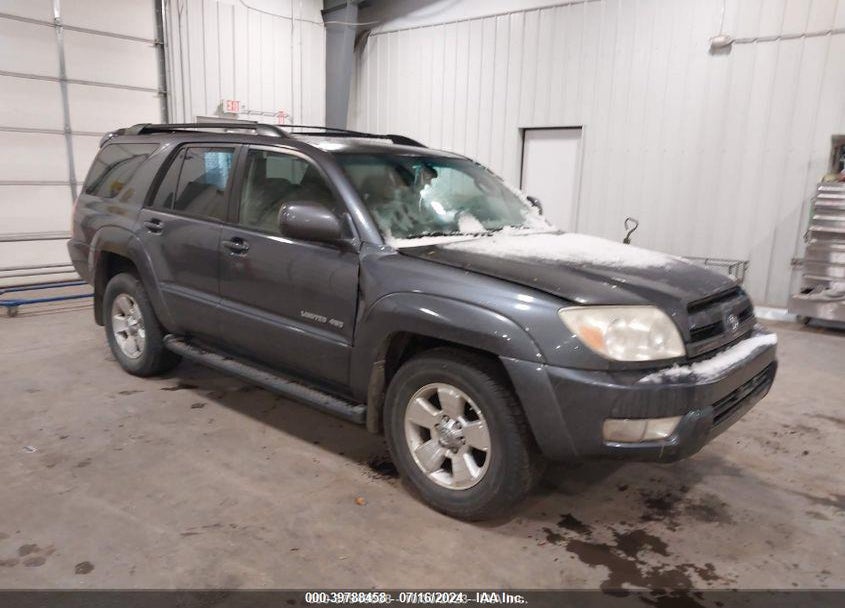 2005 TOYOTA 4RUNNER LIMITED V6 VIN: JTEBU17R658046900