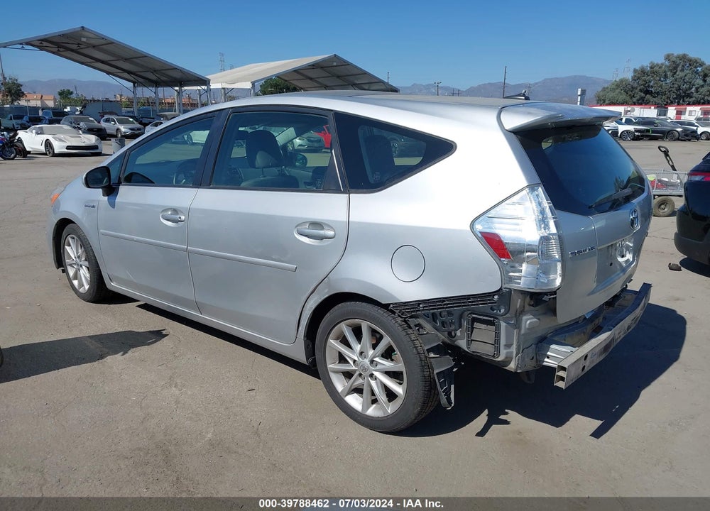 2013 TOYOTA PRIUS V FIVE VIN: JTDZN3EU6D3223296