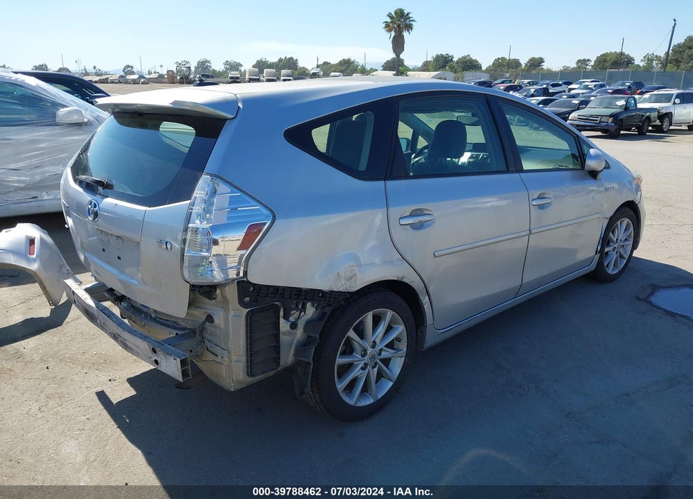 2013 TOYOTA PRIUS V FIVE VIN: JTDZN3EU6D3223296