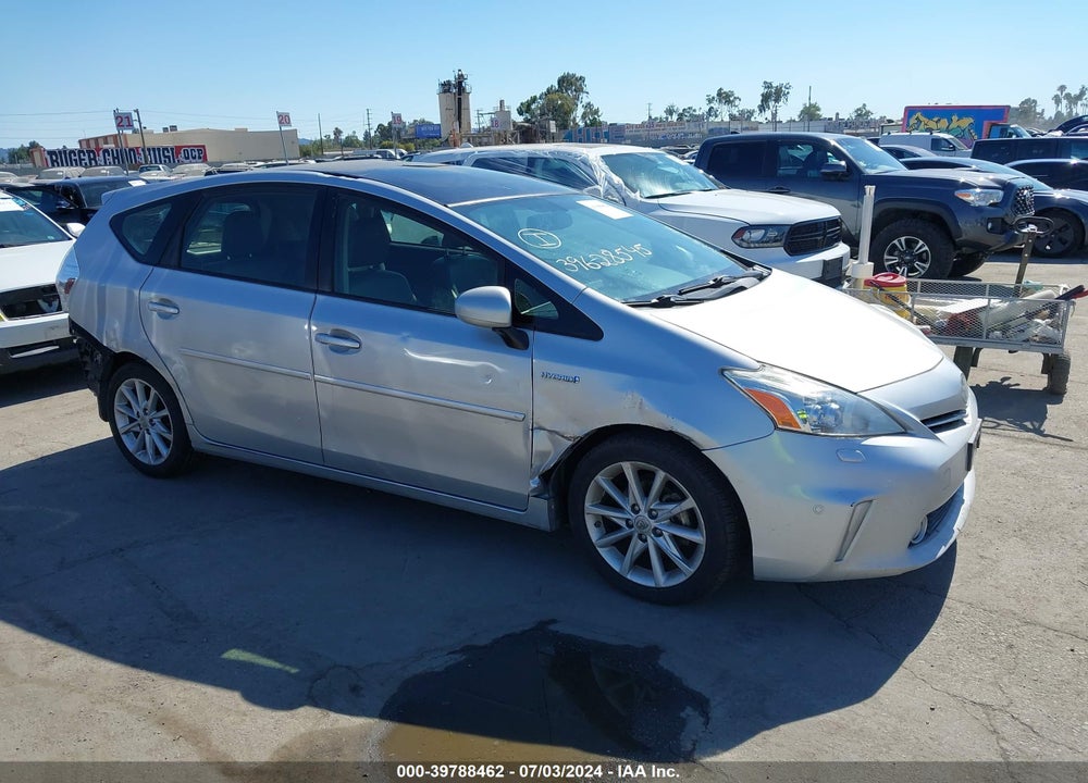 2013 TOYOTA PRIUS V FIVE VIN: JTDZN3EU6D3223296