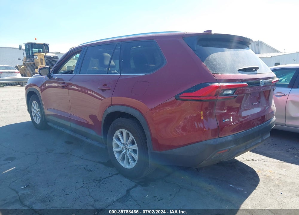 2024 TOYOTA GRAND HIGHLANDER HYBRID XLE VIN: 5TDABAA54RS001161