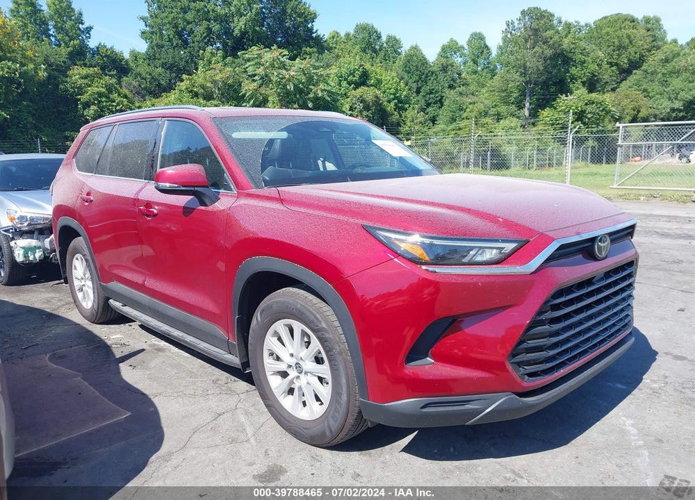 2024 TOYOTA GRAND HIGHLANDER HYBRID XLE VIN: 5TDABAA54RS001161