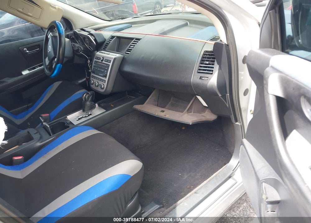 2006 NISSAN MURANO SL/SE/S VIN: JN8AZ08T46W416796