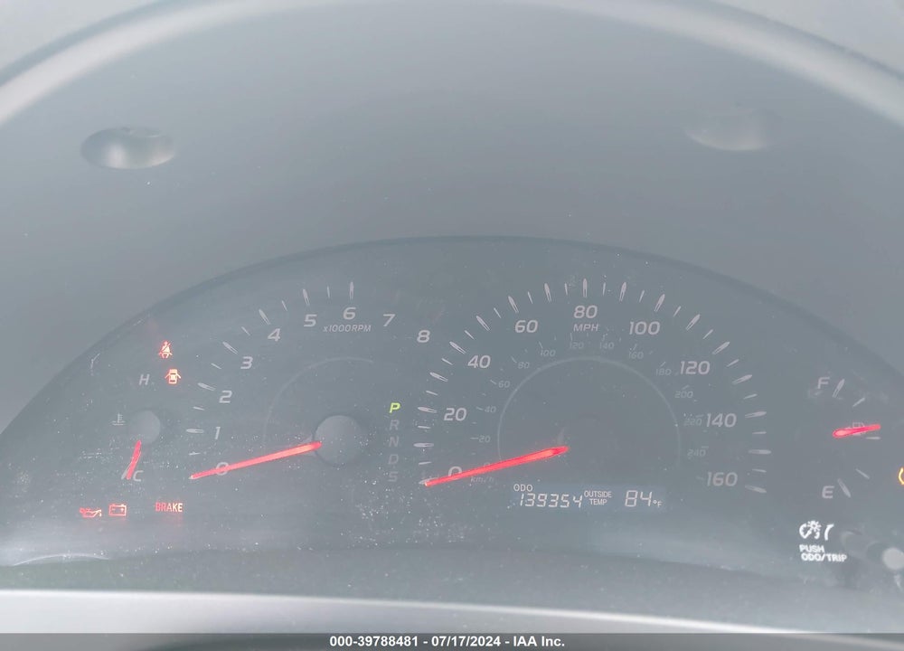2007 TOYOTA CAMRY LE V6 VIN: 4T1BK46K67U012641