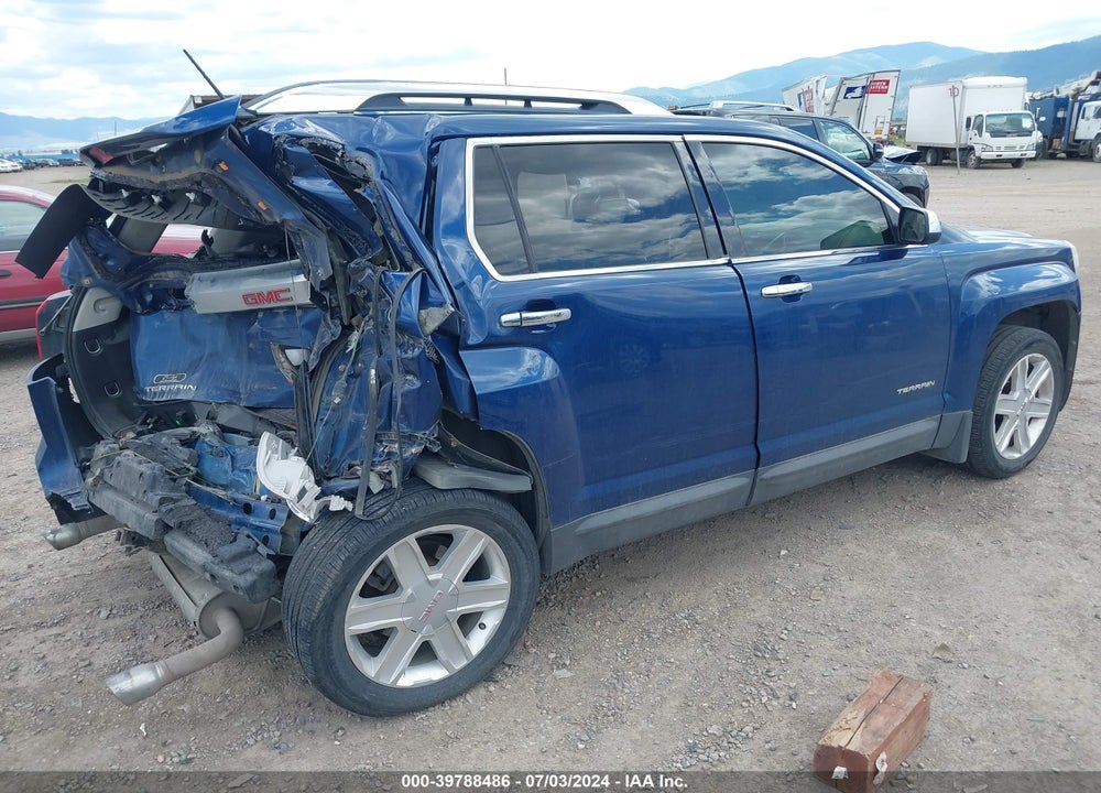 2010 GMC TERRAIN SLT-2 VIN: 2CTFLJEY0A6237607