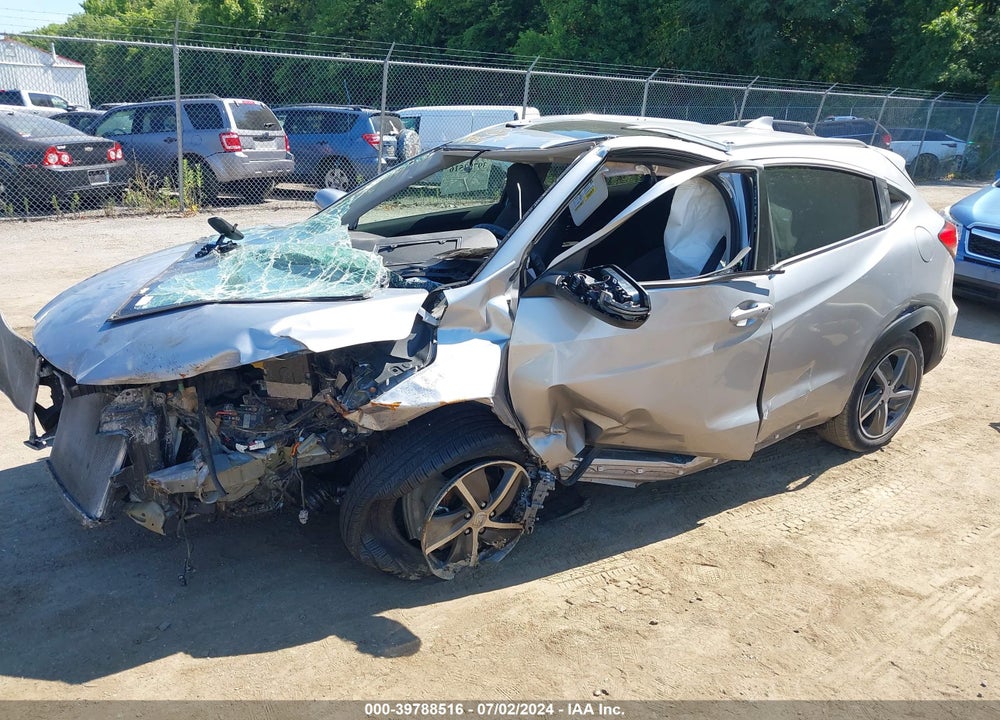 2022 HONDA HR-V AWD EX VIN: 3CZRU6H53NM722558