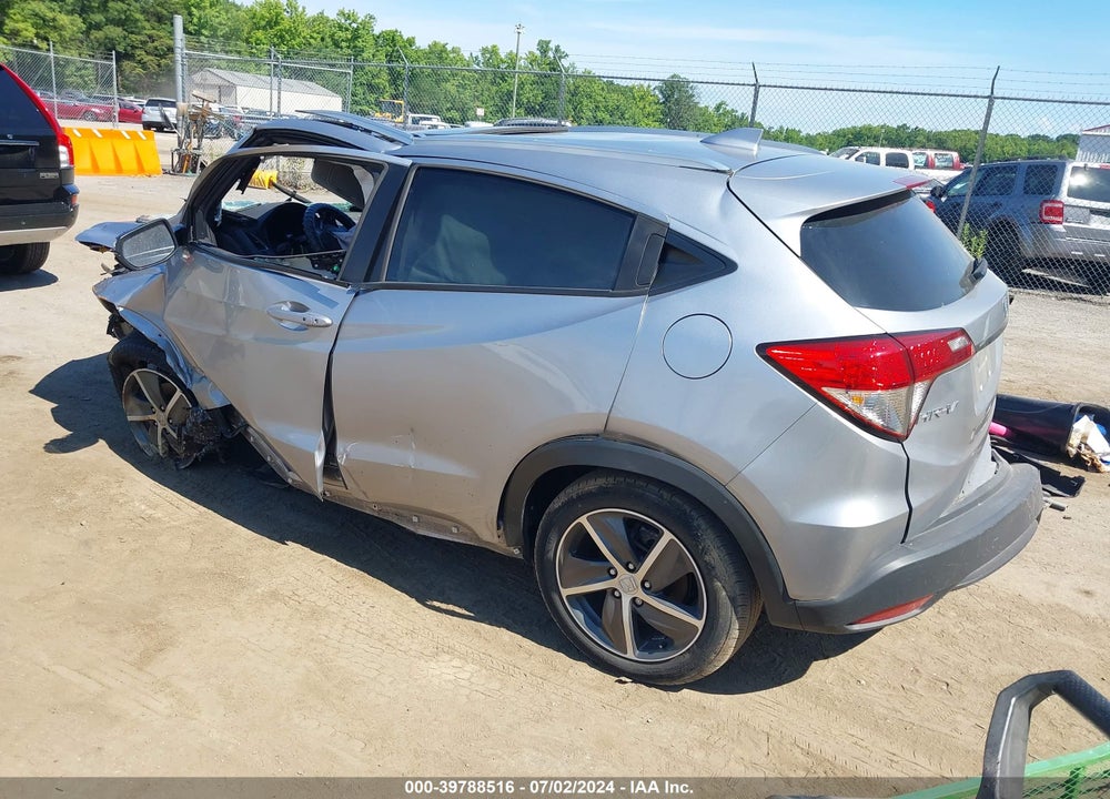 2022 HONDA HR-V AWD EX VIN: 3CZRU6H53NM722558