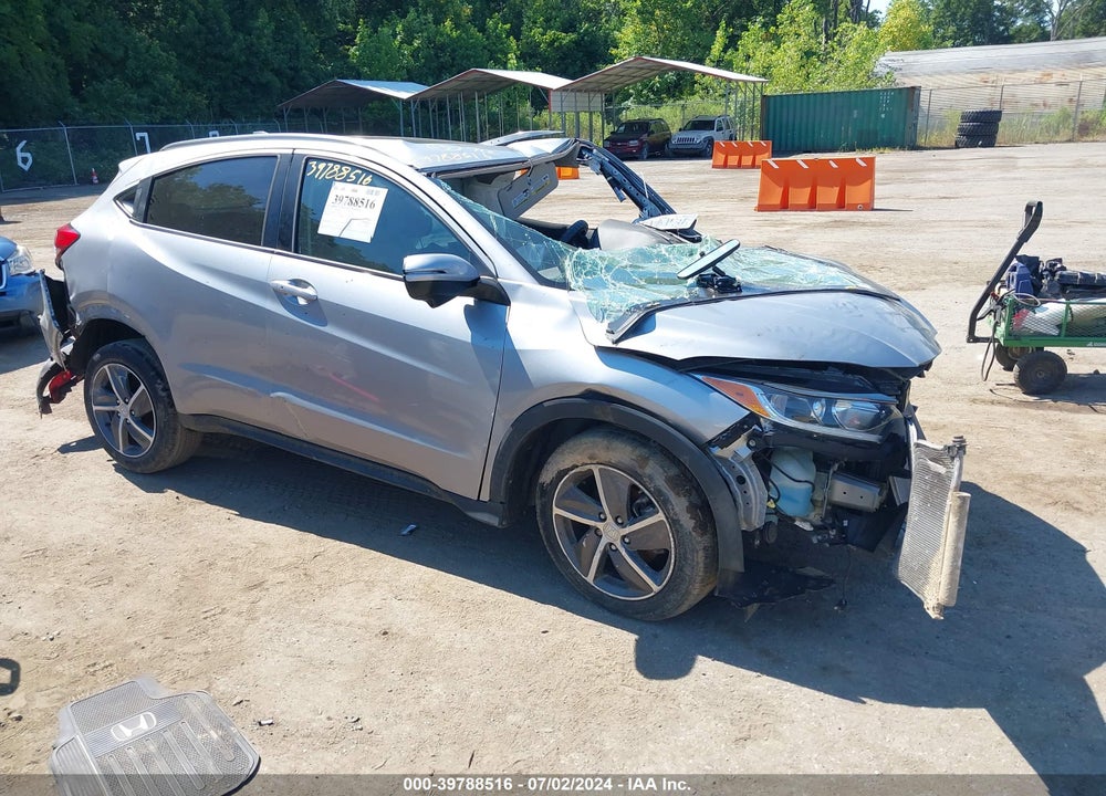 2022 HONDA HR-V AWD EX VIN: 3CZRU6H53NM722558