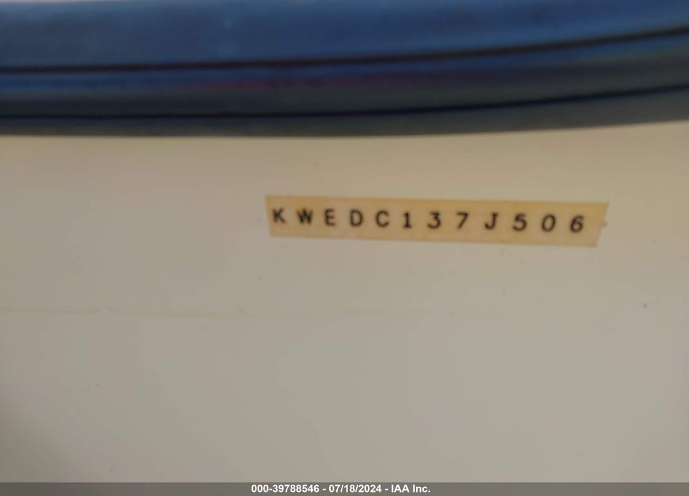 2006 KEY WEST OTHER VIN: KWEDC137J506