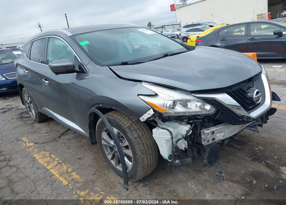 2017 NISSAN MURANO SL VIN: 5N1AZ2MHXHN148950