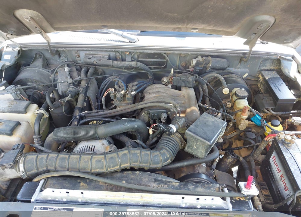 1998 FORD RANGER SPLASH/XL/XLT VIN: 1FTYR14U0WTA80922