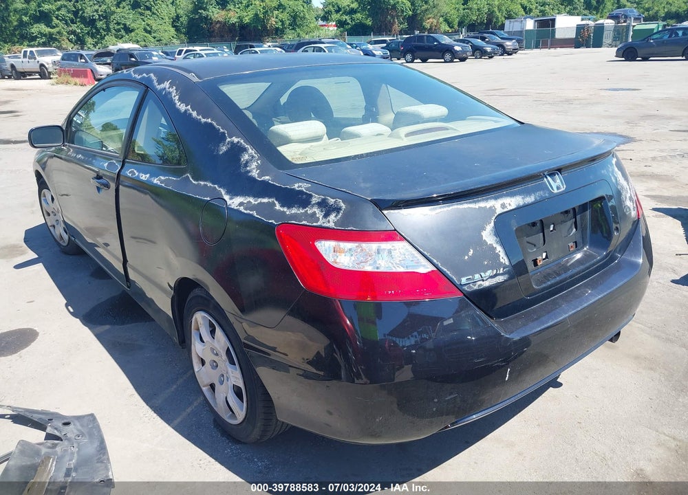 2006 HONDA CIVIC LX VIN: 2HGFG12676H577255