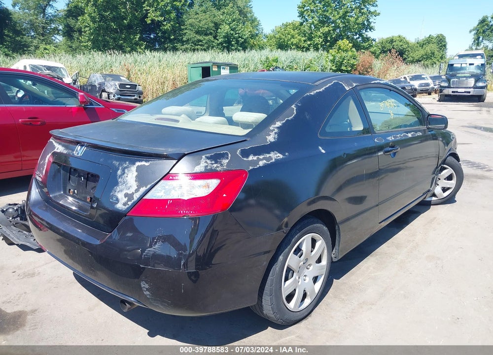 2006 HONDA CIVIC LX VIN: 2HGFG12676H577255