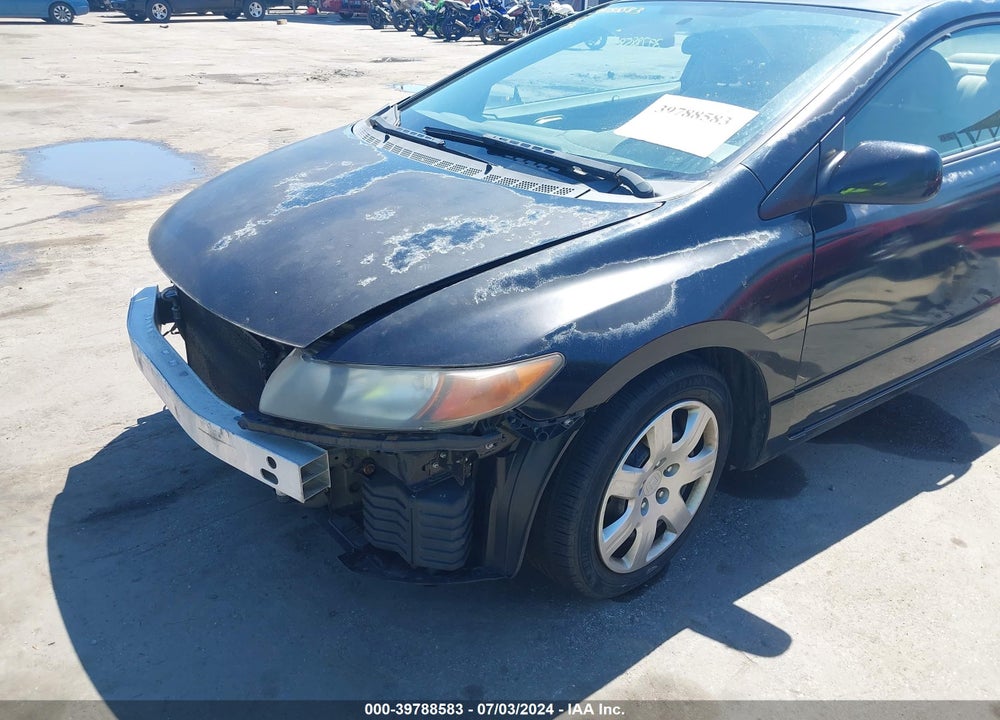 2006 HONDA CIVIC LX VIN: 2HGFG12676H577255