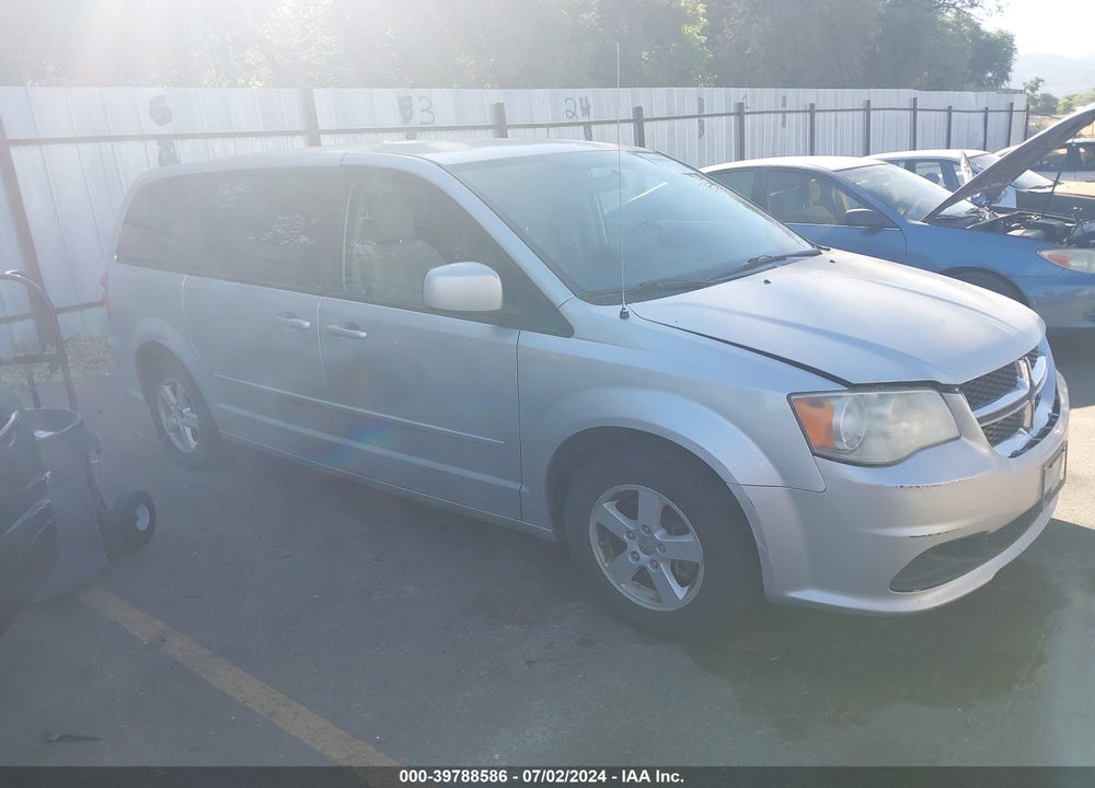 2012 DODGE GRAND CARAVAN SXT VIN: 2C4RDGCG4CR274681