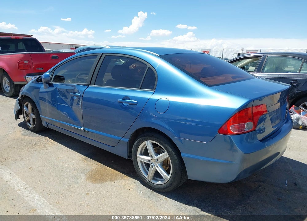 2008 HONDA CIVIC LX VIN: 1HGFA165X8L064722