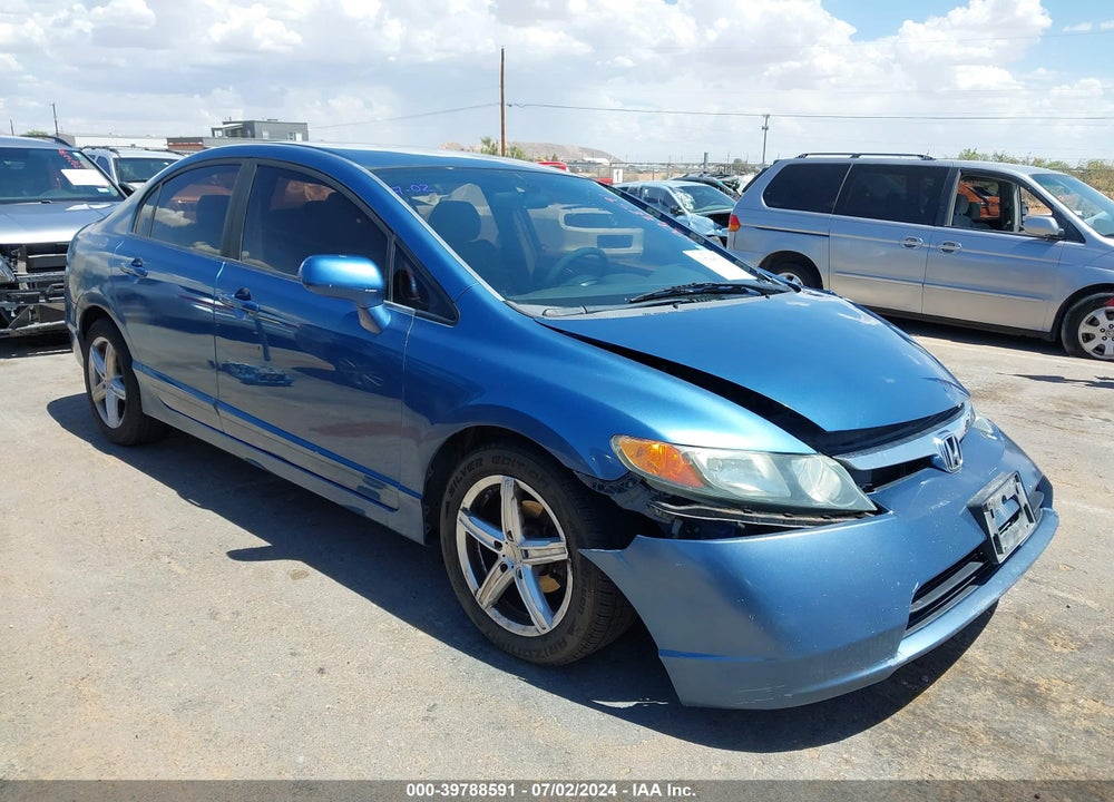 2008 HONDA CIVIC LX VIN: 1HGFA165X8L064722