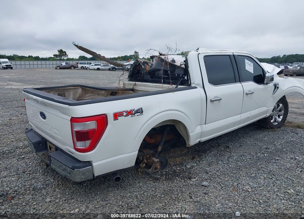 2021 FORD F-150 LARIAT VIN: 1FTFW1E88MKE51801