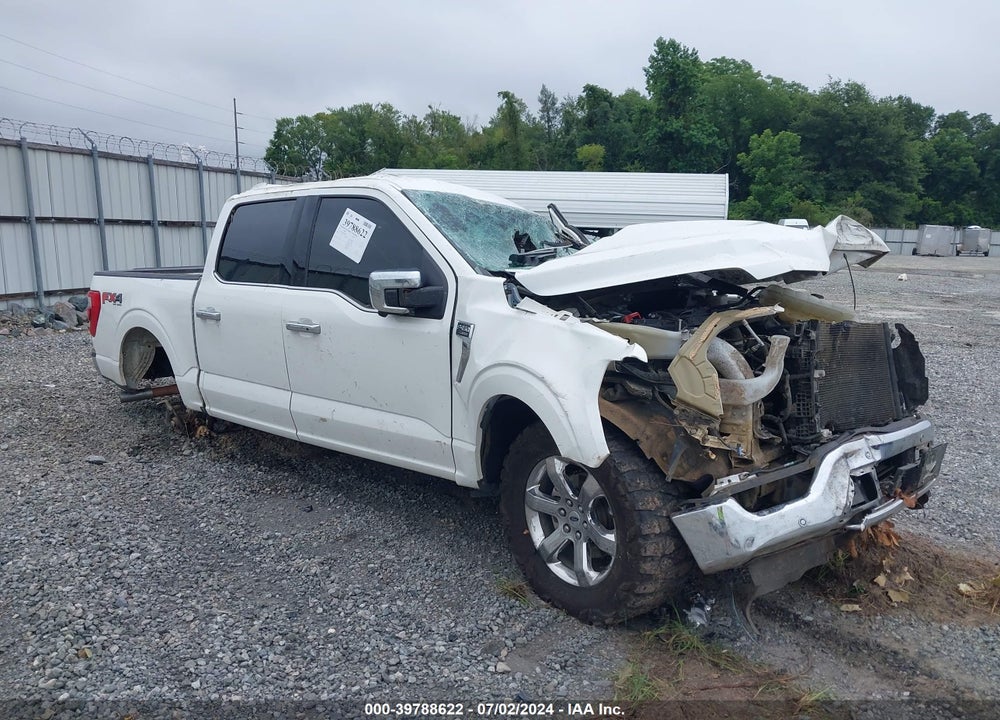 2021 FORD F-150 LARIAT VIN: 1FTFW1E88MKE51801