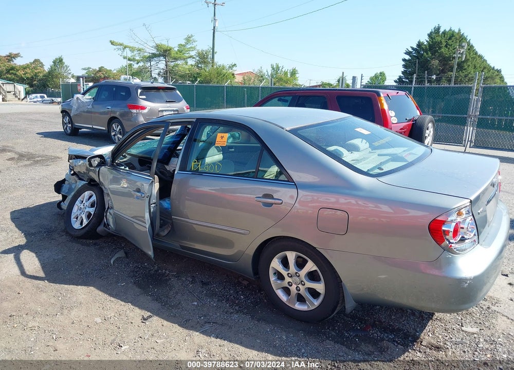 2006 TOYOTA CAMRY XLE VIN: 4T1BE30K26U703299