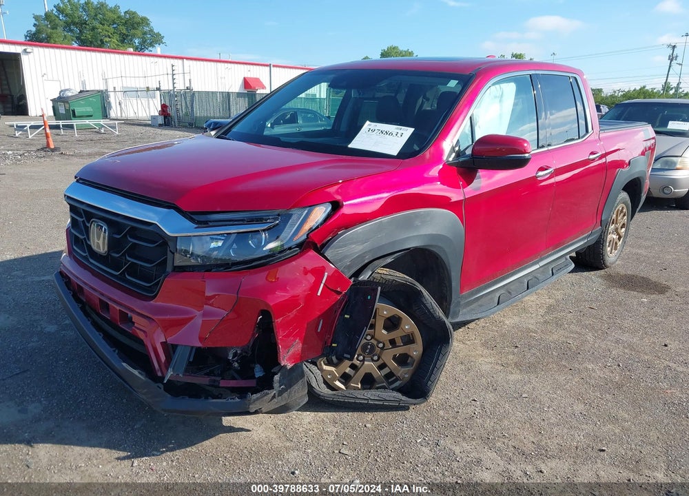 2022 HONDA RIDGELINE RTL-E VIN: 5FPYK3F7XNB015995