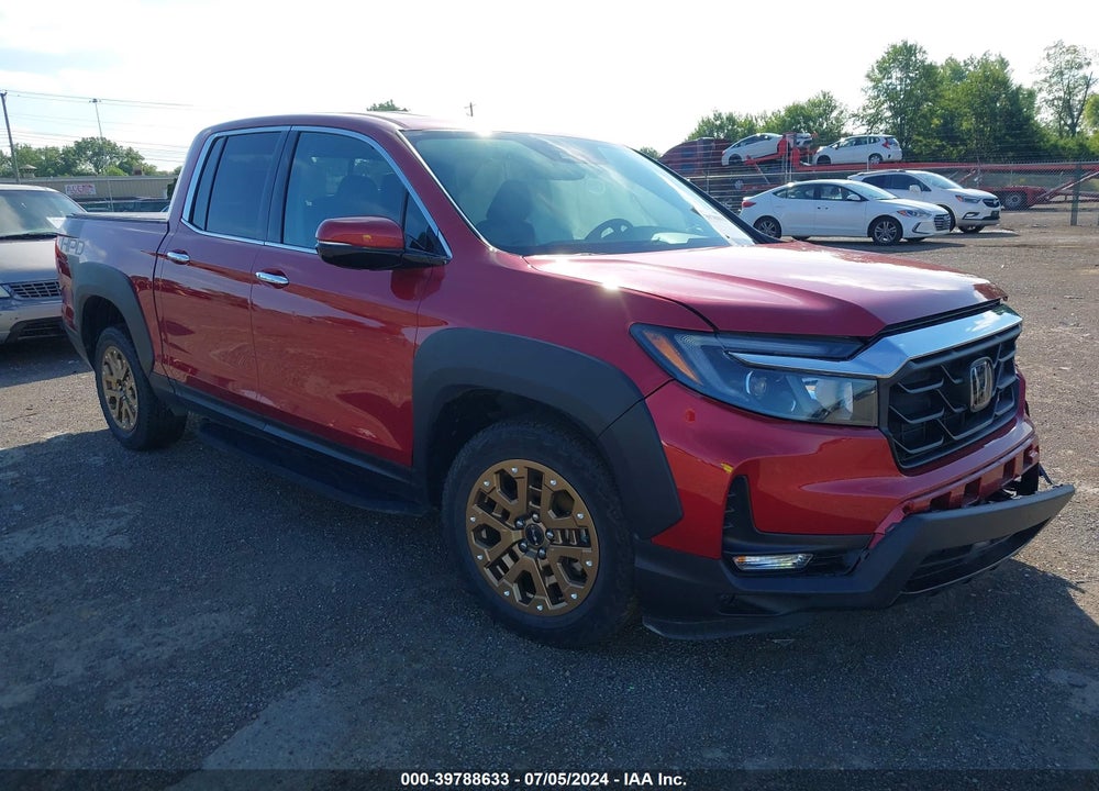 2022 HONDA RIDGELINE RTL-E VIN: 5FPYK3F7XNB015995