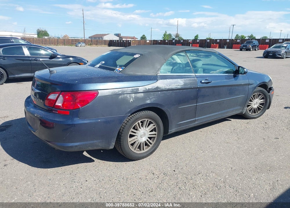2008 CHRYSLER SEBRING TOURING VIN: 1C3LC55R28N207601