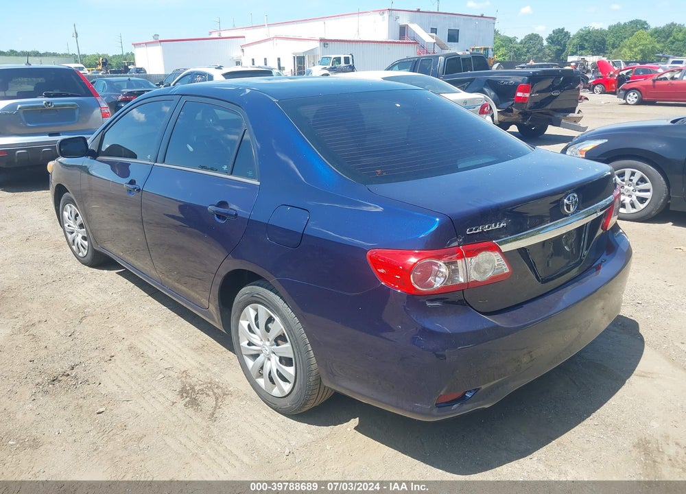 2012 TOYOTA COROLLA LE VIN: 2T1BU4EE1CC827797