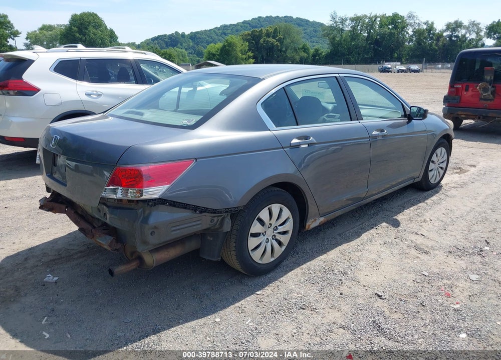 2010 HONDA ACCORD 2.4 LX VIN: 1HGCP2F30AA020283