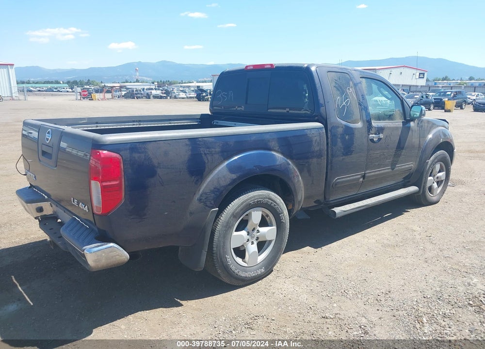2006 NISSAN FRONTIER LE VIN: 1N6AD06W16C411075