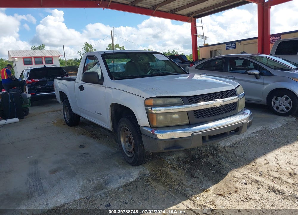 2005 CHEVROLET COLORADO VIN: 1GCCS148958243604