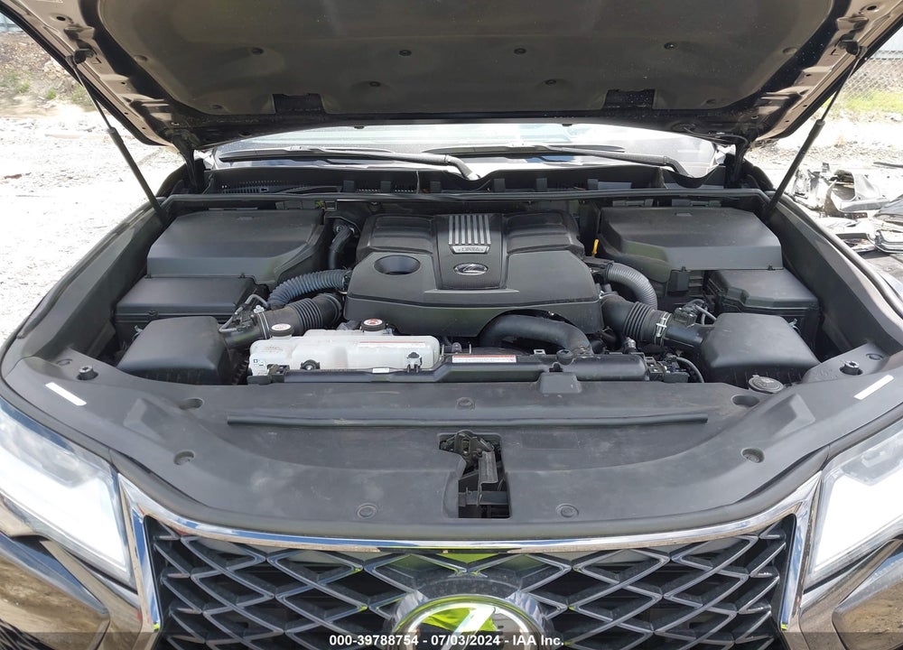 2023 LEXUS LX 600 F SPORT VIN: JTJMB7CX0P4036462
