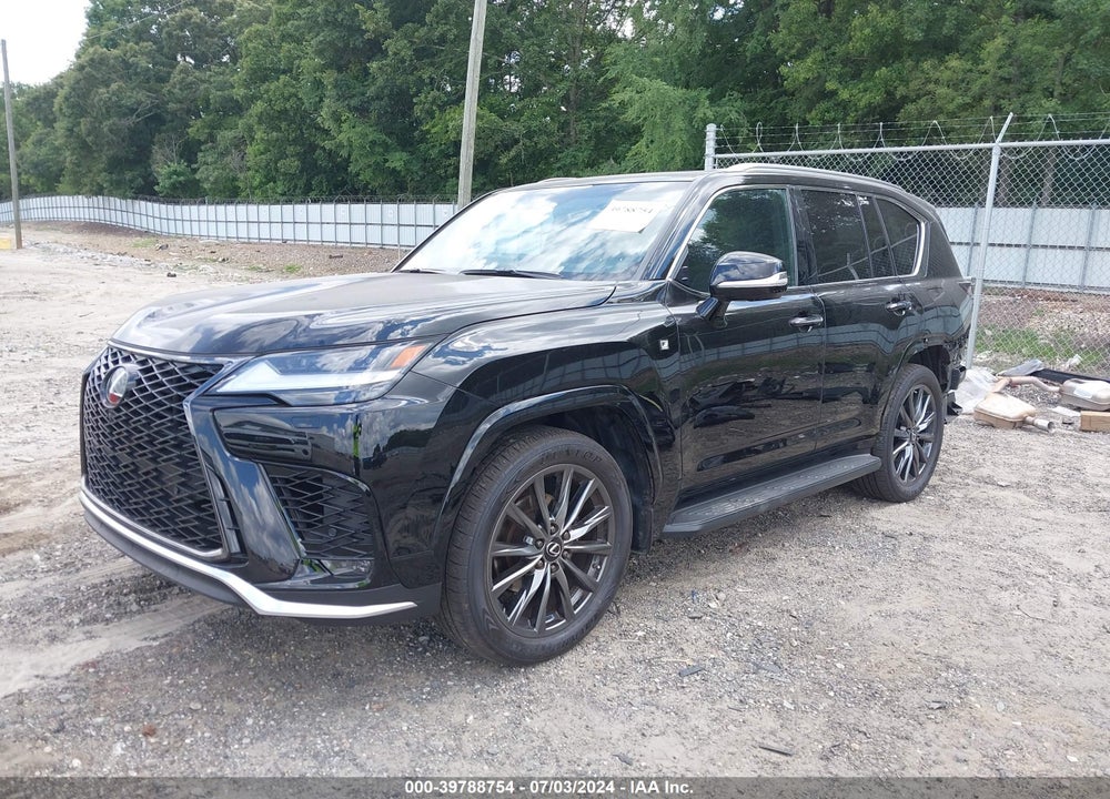 2023 LEXUS LX 600 F SPORT VIN: JTJMB7CX0P4036462
