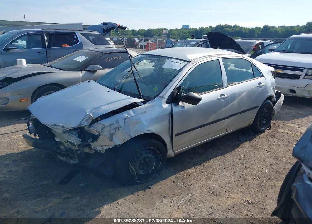 2007 TOYOTA COROLLA CE VIN: JTDBR32E170117458
