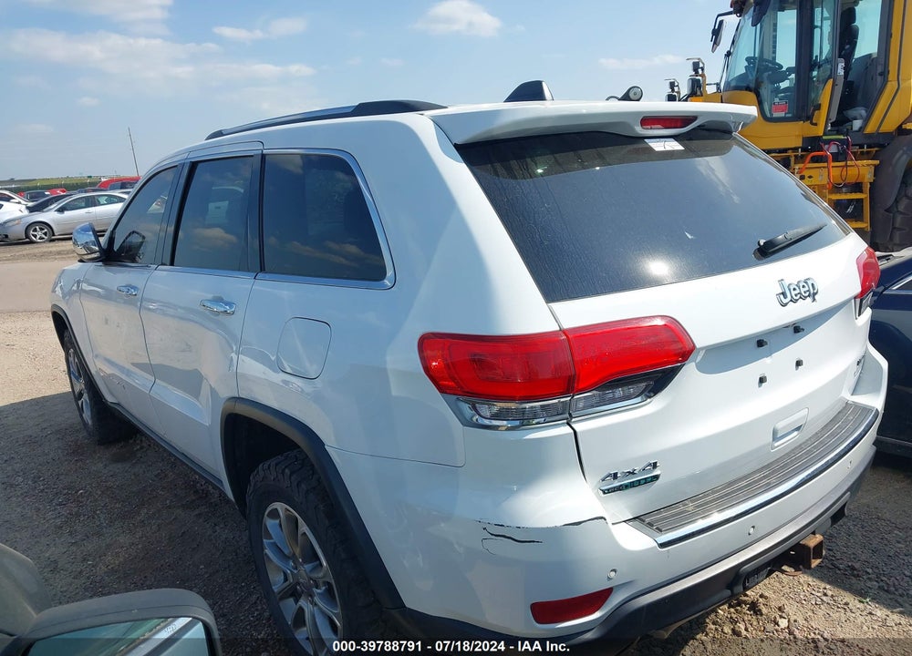 2015 JEEP GRAND CHEROKEE LIMITED VIN: 1C4RJFBM1FC207012