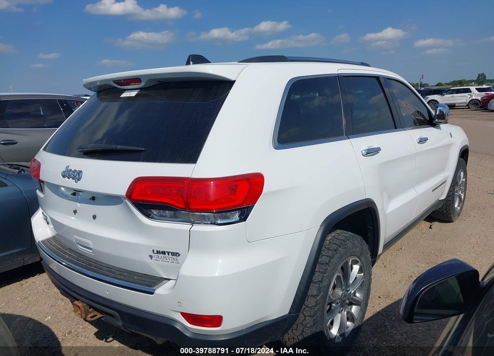 2015 JEEP GRAND CHEROKEE LIMITED VIN: 1C4RJFBM1FC207012