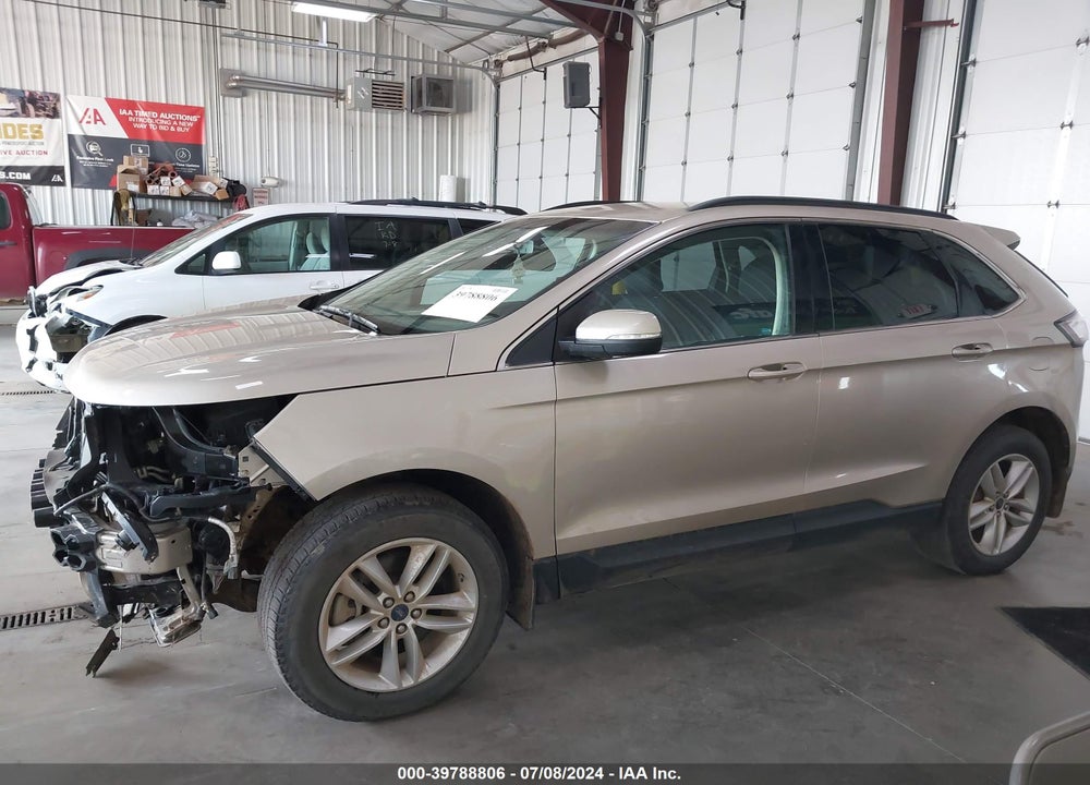 2018 FORD EDGE SEL VIN: 2FMPK4J94JBB63422