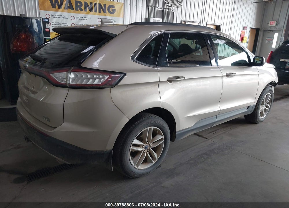 2018 FORD EDGE SEL VIN: 2FMPK4J94JBB63422