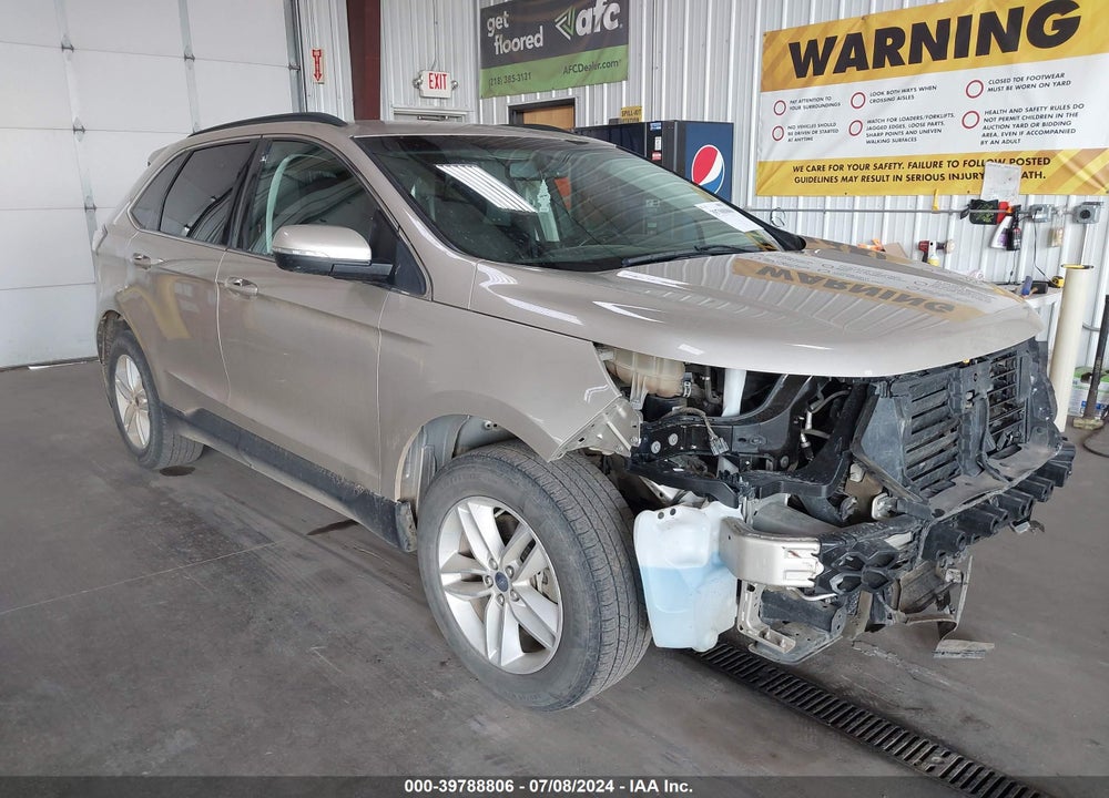 2018 FORD EDGE SEL VIN: 2FMPK4J94JBB63422
