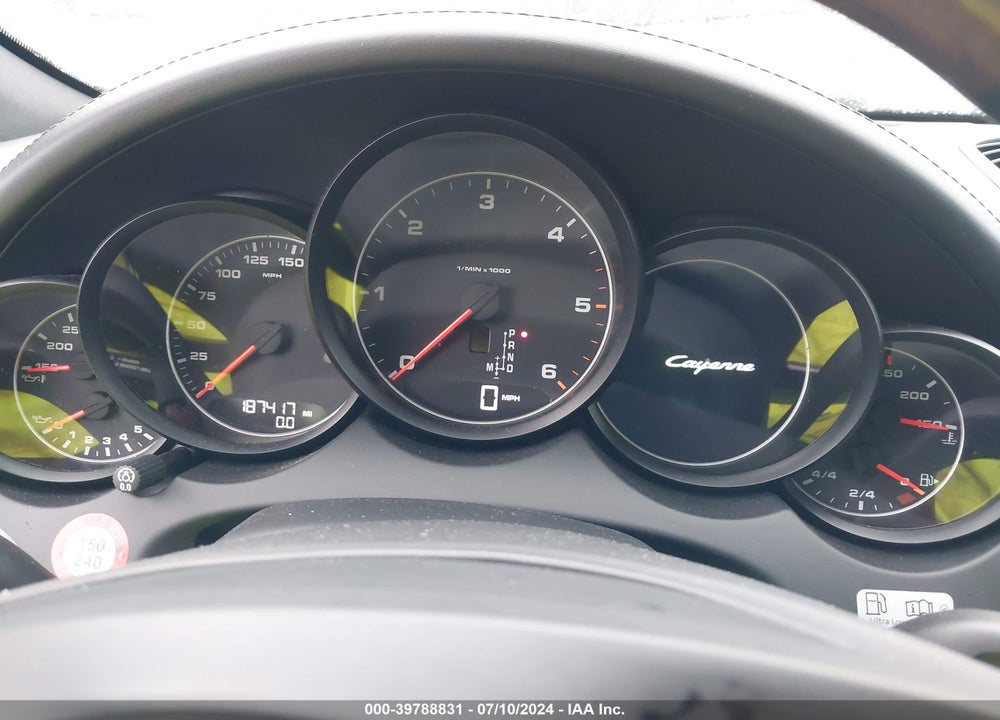2014 PORSCHE CAYENNE DIESEL VIN: WP1AF2A2XELA45997