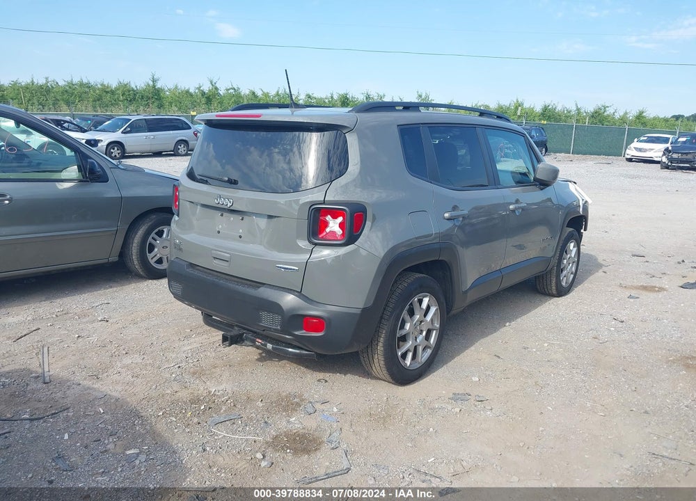 2019 JEEP RENEGADE LATITUDE 4X4 VIN: ZACNJBBB9KPK42485