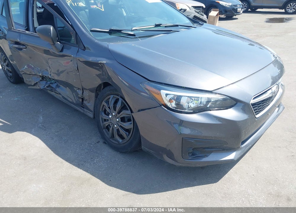 2019 SUBARU IMPREZA 2.0I VIN: 4S3GTAA6XK3722608